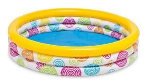 Intex Pool Kinder Becken 3-Ring-Pool - Wild Geometry