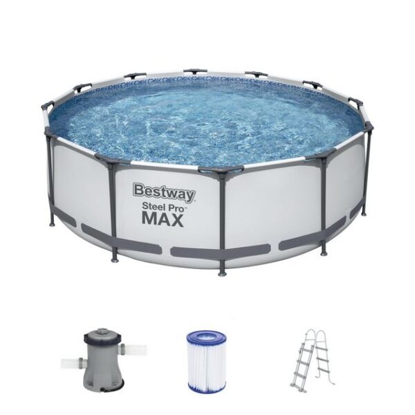 BESTWAY Framepool Bestway Steel Pro MAX Pool Set 366x100 56418