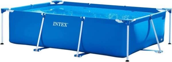 Intex Framepool Intex-Schwimmbecken Metallrahmen Pool 260x160x65cm