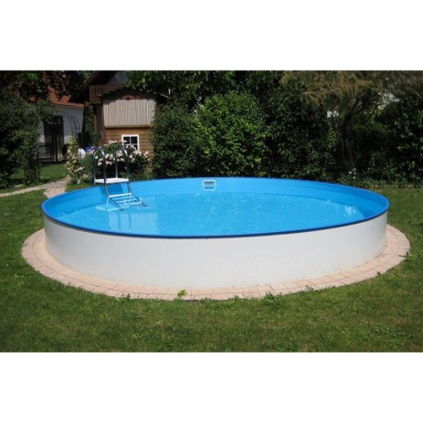 Planet Pool Rundpool Stahlwandpool rund Exklusiv 350x120 cm