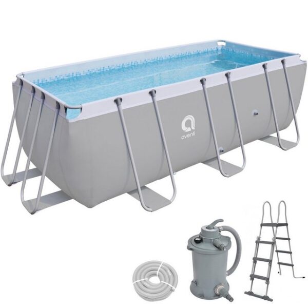 Avenli Framepool Frame Rectangular Pool Set 400 x 207 x 122 cm