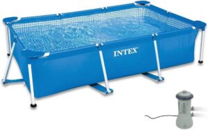 Intex Rechteckpool 300x200x75 cm Frame Pool Set Family Filteranlage 2827204