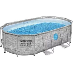 Bestway Pool Power Steel Swim Vista Oval Frame Pool-Set