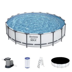 BESTWAY Framepool Bestway Steel Pro MAX Frame Pool Komplett Set 549x