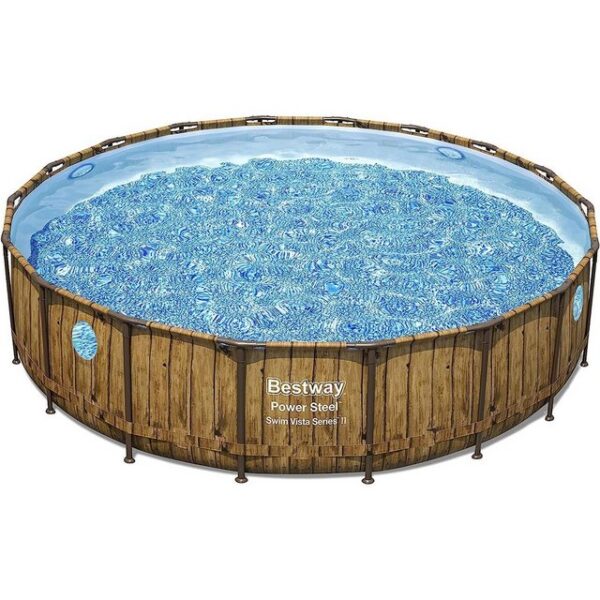 BESTWAY Framepool Bestway Pool Set 56977 Vista Series Ø549 x H122 cm inkl. Filterpumpe