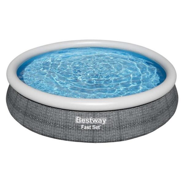 Bestway Rundpool Fast Set Aufstellpool ohne Pumpe