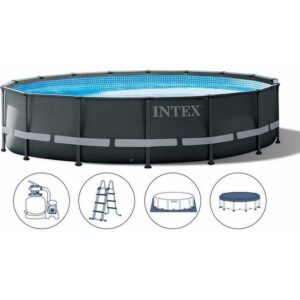 Intex Framepool Intex Ultra XTR Frame Pool Komlpettset 549 x 132cm (Komplett-Set)