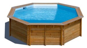 Poolomio Pool Violette 2 Holzpool Rund Ø 500 x 127 cm