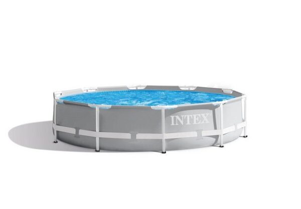 Intex Pool INTEX 26702 Prism Frame Pool Set Swimmingpool Familienpool Kinderpool 305 x 76