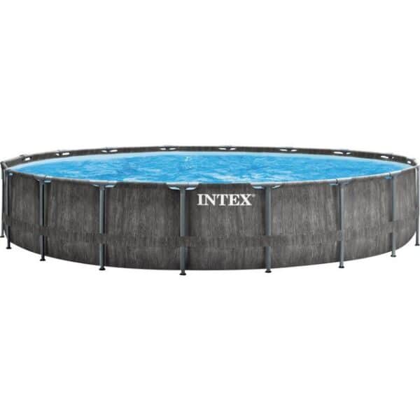 Intex Pool Premium Frame Pool Set Prism Greywood
