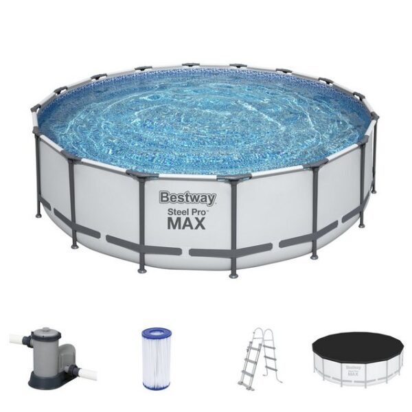 BESTWAY Framepool Bestway Steel Pro Pool Set 488x122 5612Z