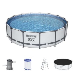 BESTWAY Framepool Bestway Steel Pro Max Frame Pool Komplett Set 457x107 56488