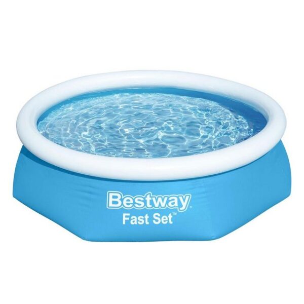 Bestway Rundpool Fast Set Aufstellpool ohne Pumpe