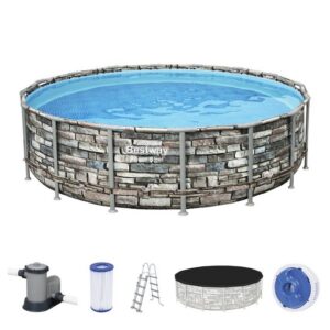 BESTWAY Framepool Bestway Steel Pro Pool Set 488x122 Multicolor 5696