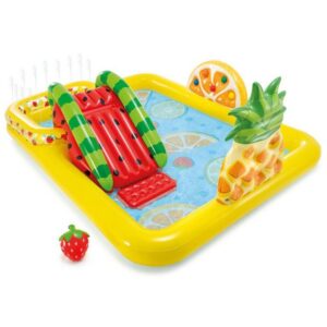 Intex Rundpool Intex 57158NP Planschbecken Playcenter Fun & Fruity (Set)