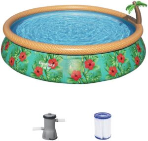 Bestway Rundpool Fast Set™ Paradise Palms (Set)