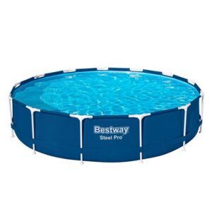 Bestway Framepool Bestway® Steel Pro™ Ersatz Frame Pool ohne Zubehör Ø 396 x 84 cm