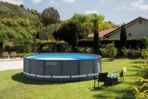 Intex Framepool Intex Ultra XTR Frame Pool-Set 488x122 mit Sandfil