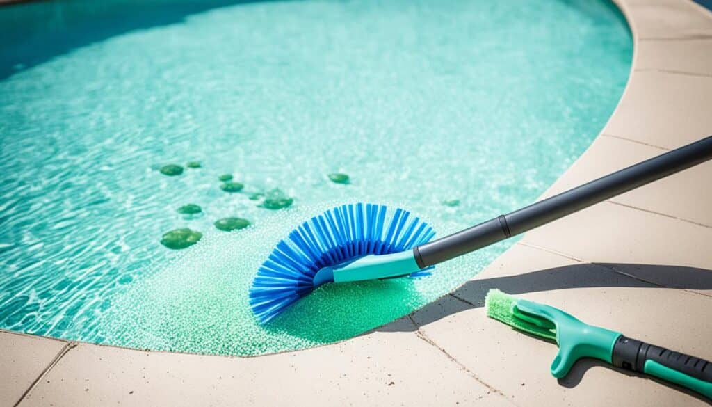 Effektive Algenbekämpfung im Pool