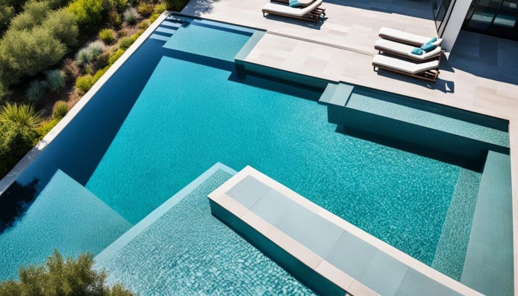 Infinity Pool Technik und Materialien